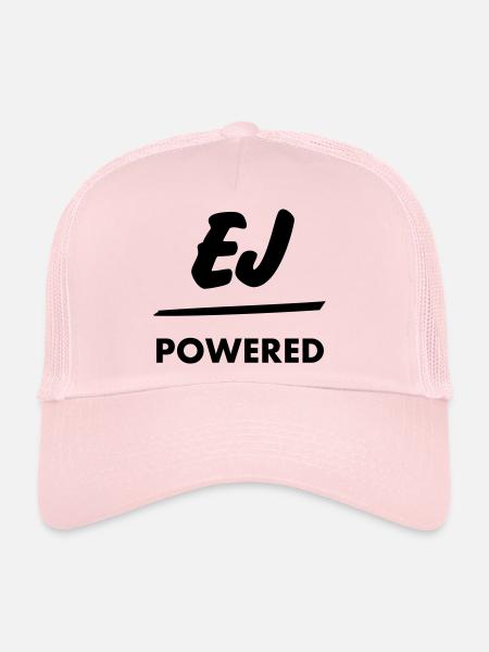 JDM Engine powered EJ | T-shirts JDM - Trucker Cap - pale pink - Front