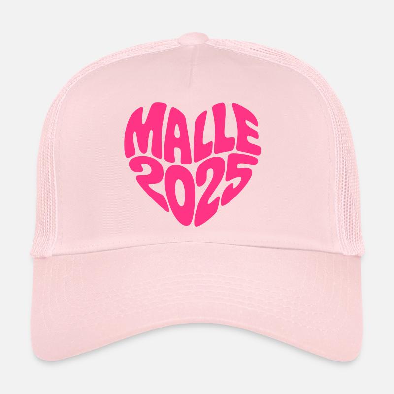 Malle 2025 - Trucker Cap - Hellrosa