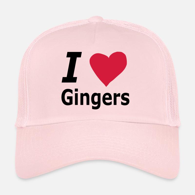 I love Gingers Trucker Cap