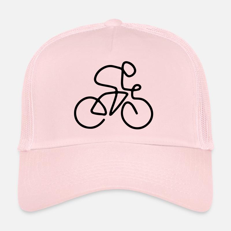 Cycliste d’une ligne Casquette trucker 
