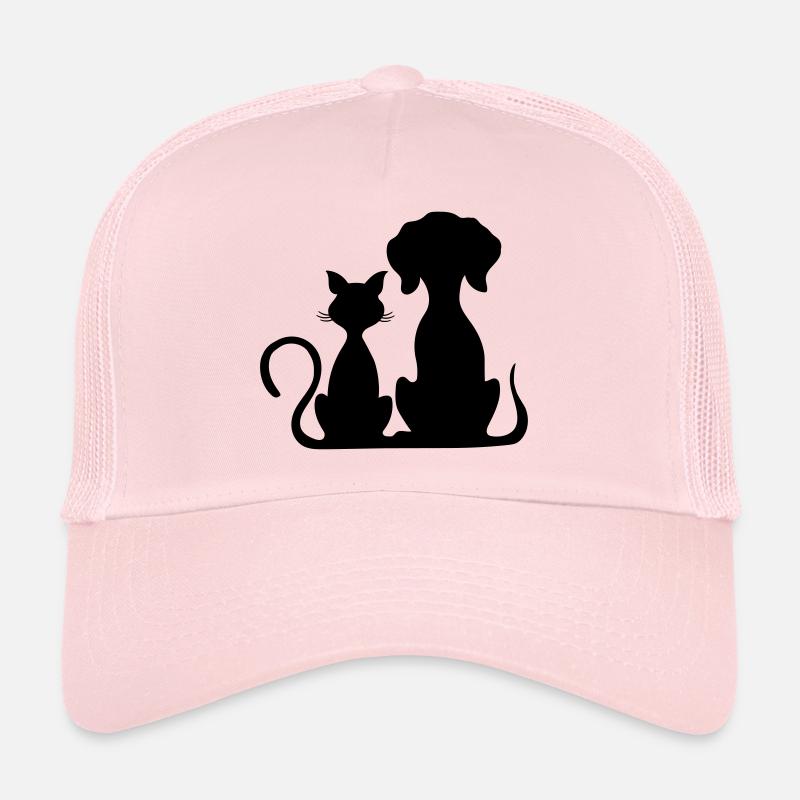 chien et chat Casquette trucker 