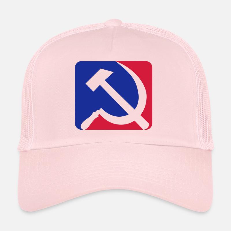 Communisme bleu rouge Casquette trucker 