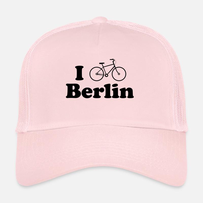 berlin biking - Trucker Cap - Hellrosa
