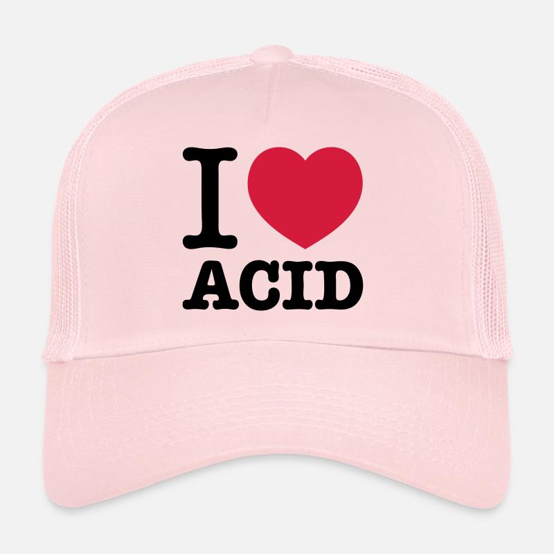 I love acid Trucker Cap