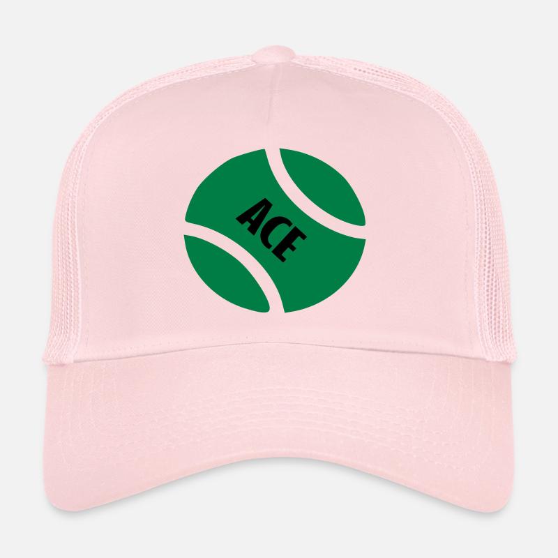 ace tb - Casquette trucker  - rose pâle