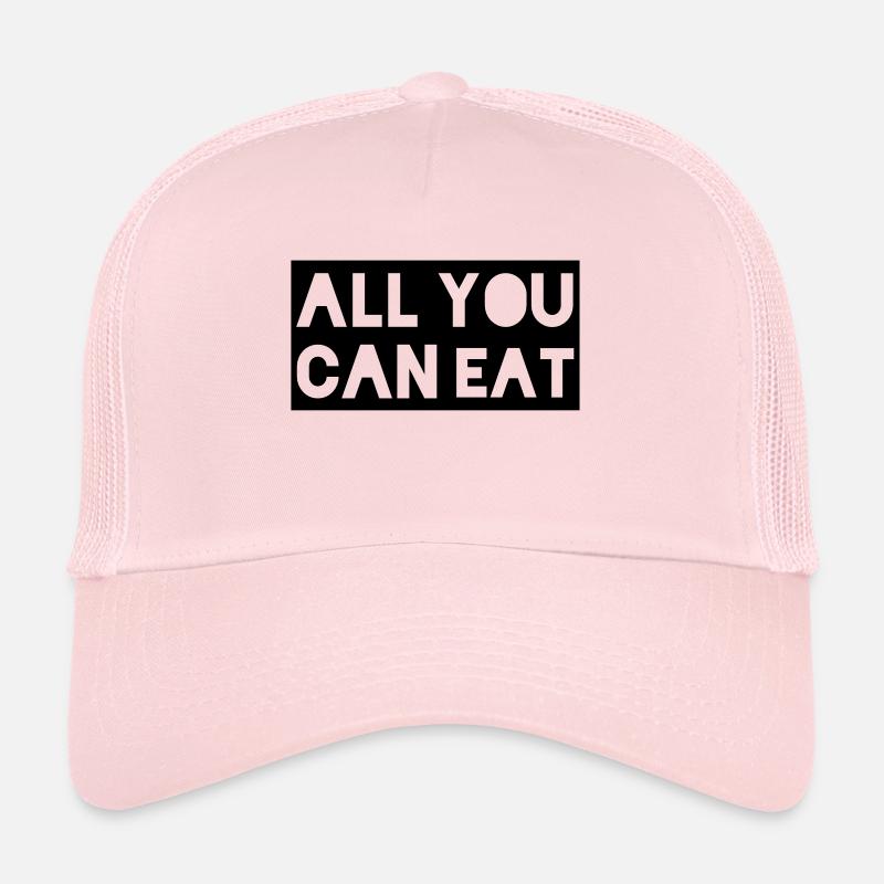 tout ce que vous pouvez manger Casquette trucker 