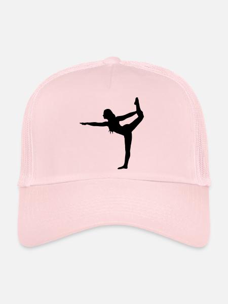 YOGA - Trucker Cap - pale pink - Front