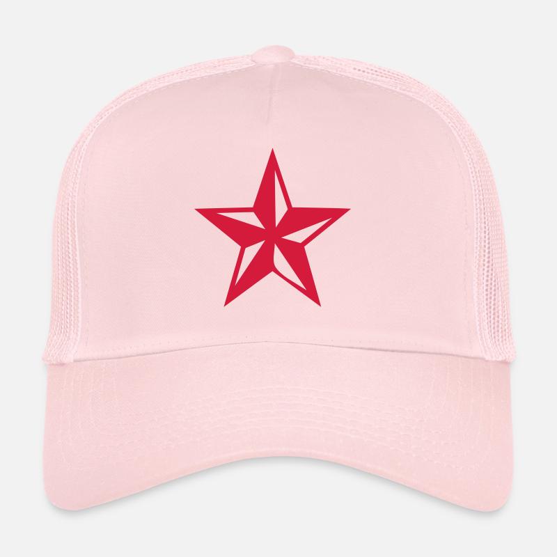 Etoile Star s - Casquette trucker  - rose pâle