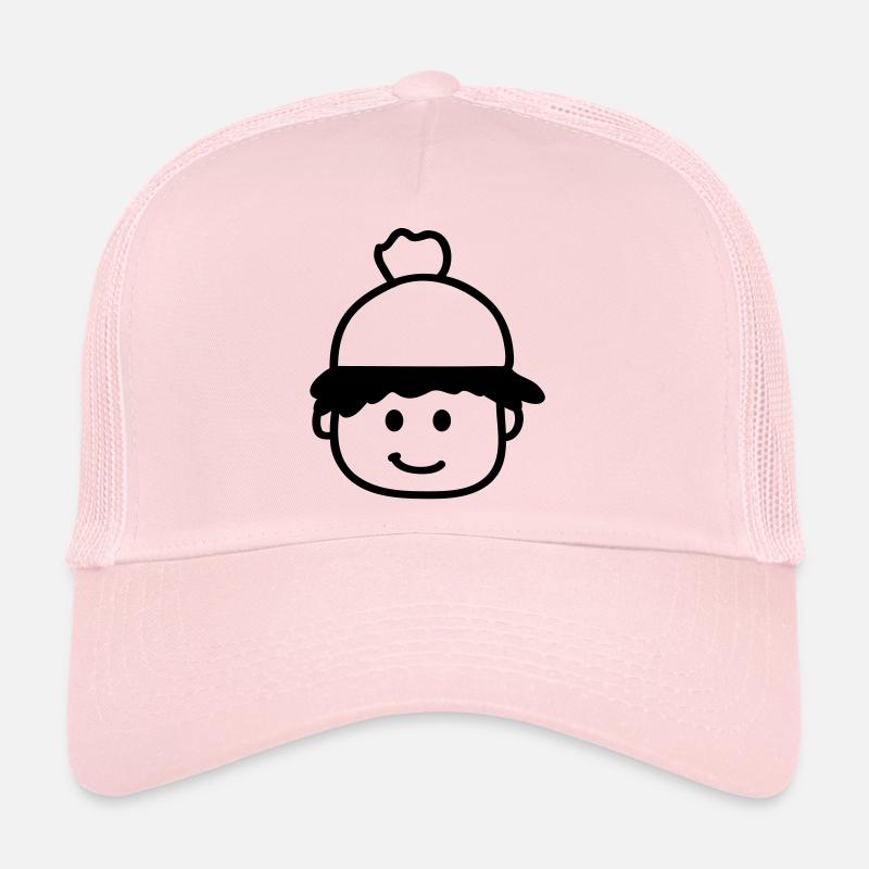 face_with_winter_hat Trucker Cap