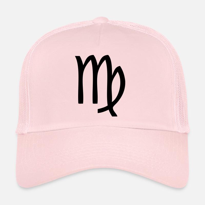 vierge - Casquette trucker  - rose pâle