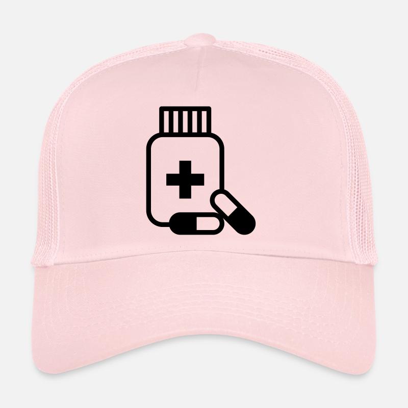 Arzneimittel - Trucker Cap - Hellrosa