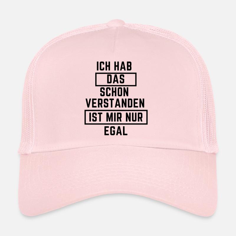 ich habdas schon verstanden Trucker Cap