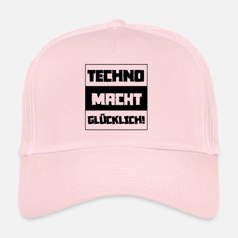 Techno is happy! Trucker Cap