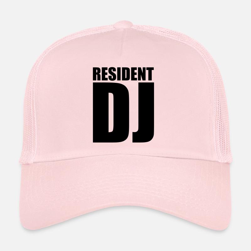 resident DJ Casquette trucker 