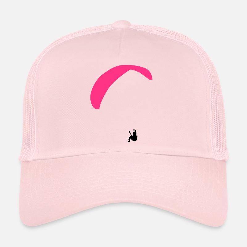 paragliding - Trucker Cap - Hellrosa