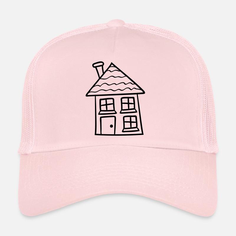 sweet home petite maison de campagne maison constr Casquette trucker 