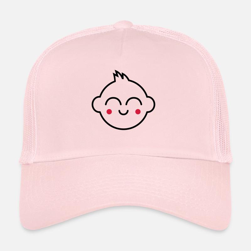 baby_smiley_smile_face___f2 Casquette trucker 