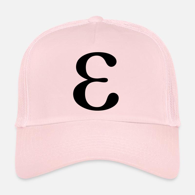 epsilon Greek Letter Trucker Cap