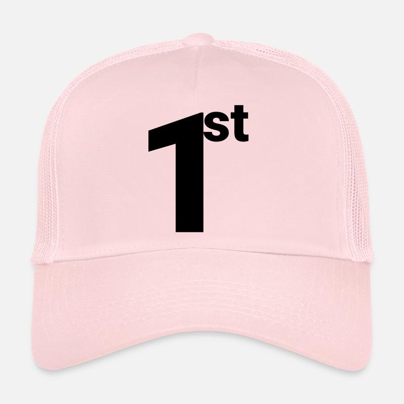 America-First - Trucker Cap - Hellrosa