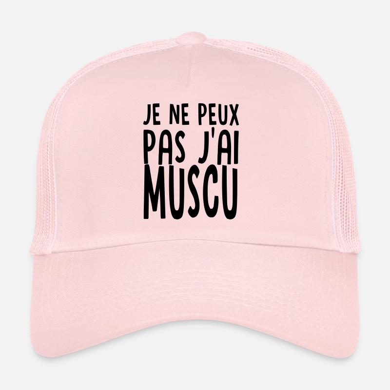 J'ai muscu Casquette trucker 
