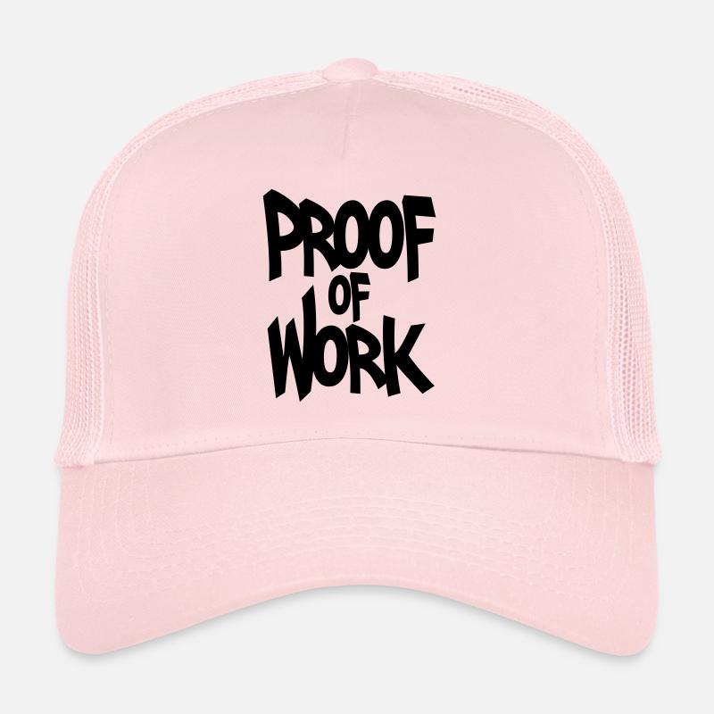 Proof of work Trucker Cap
