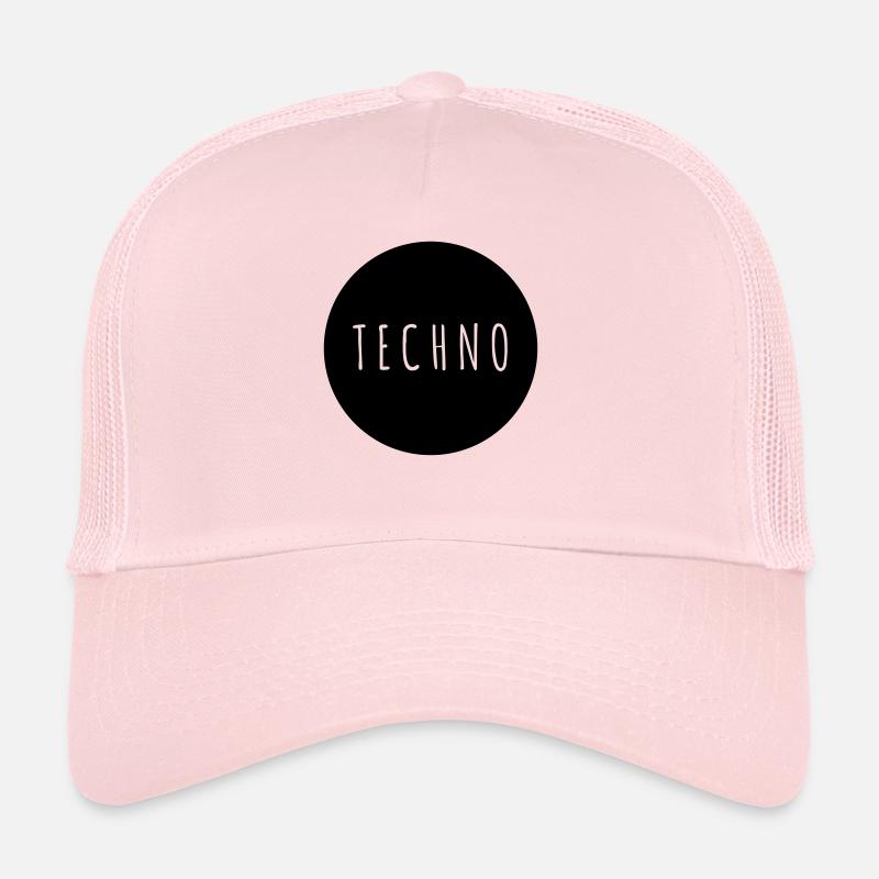 TECHNO Casquette trucker 
