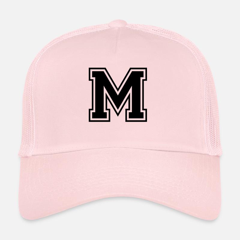 m - Trucker Cap - Hellrosa