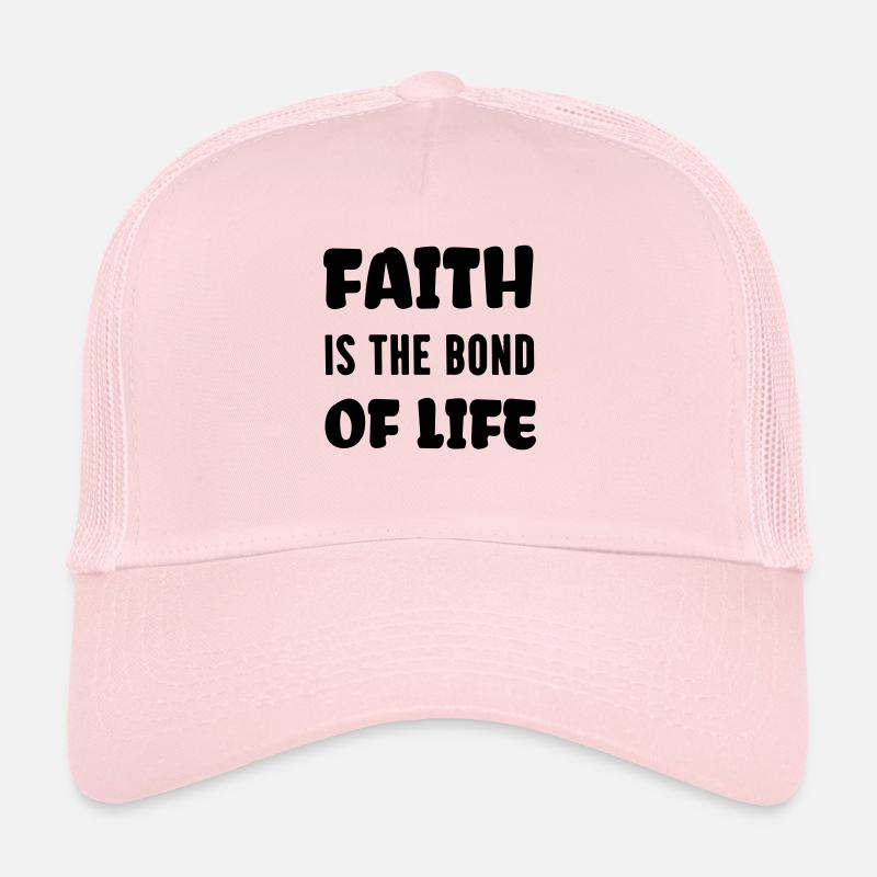 la foi est le lien de la vie Casquette trucker 
