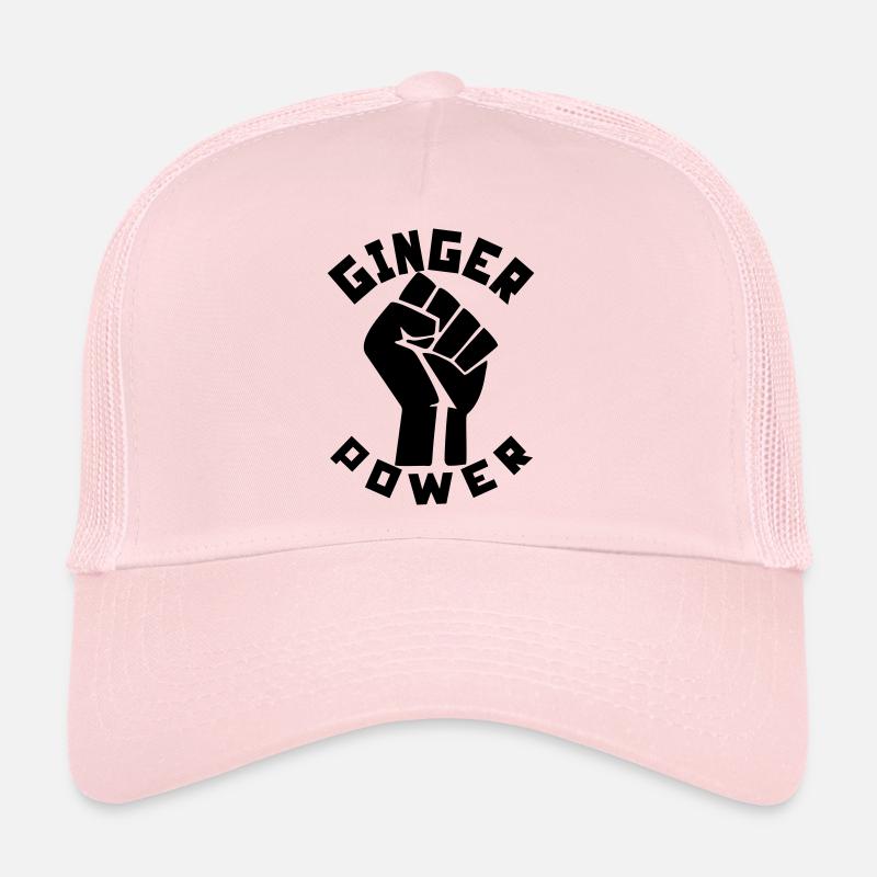 Ginger Power Trucker Cap