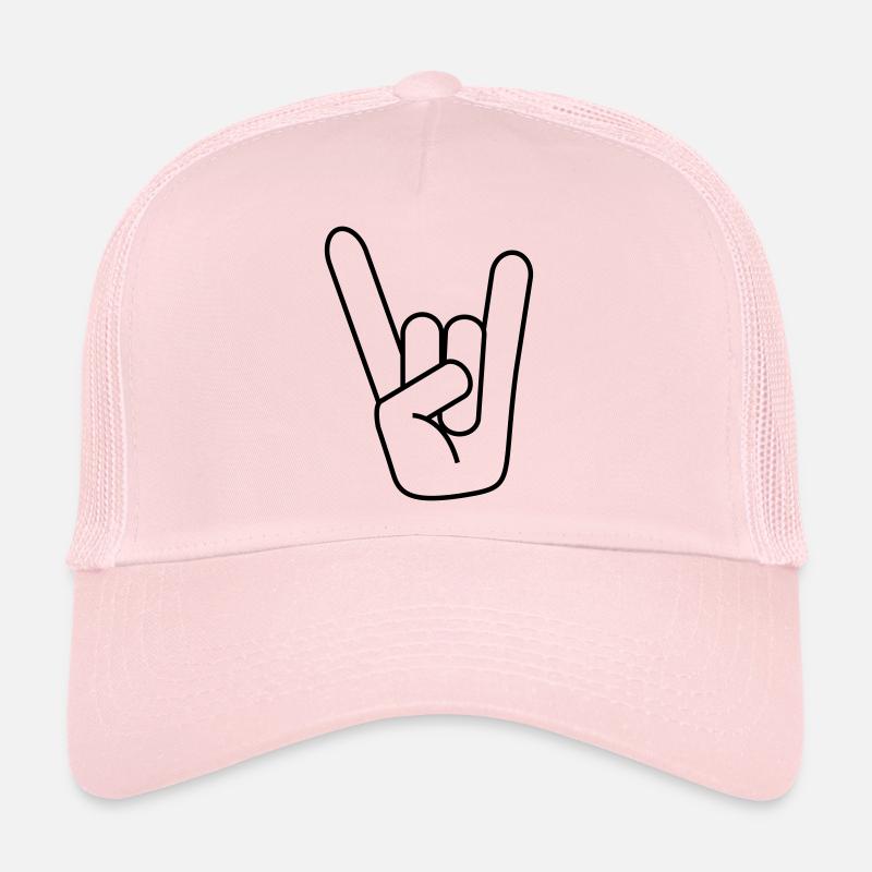 rockhand_nic - Trucker Cap - Hellrosa