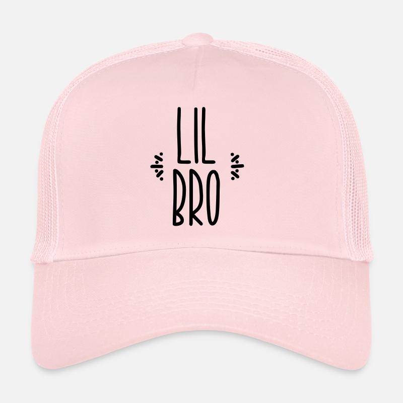 lil bro - Casquette trucker - rose pâle