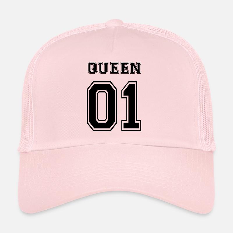 QUEEN - Trucker Cap - Hellrosa