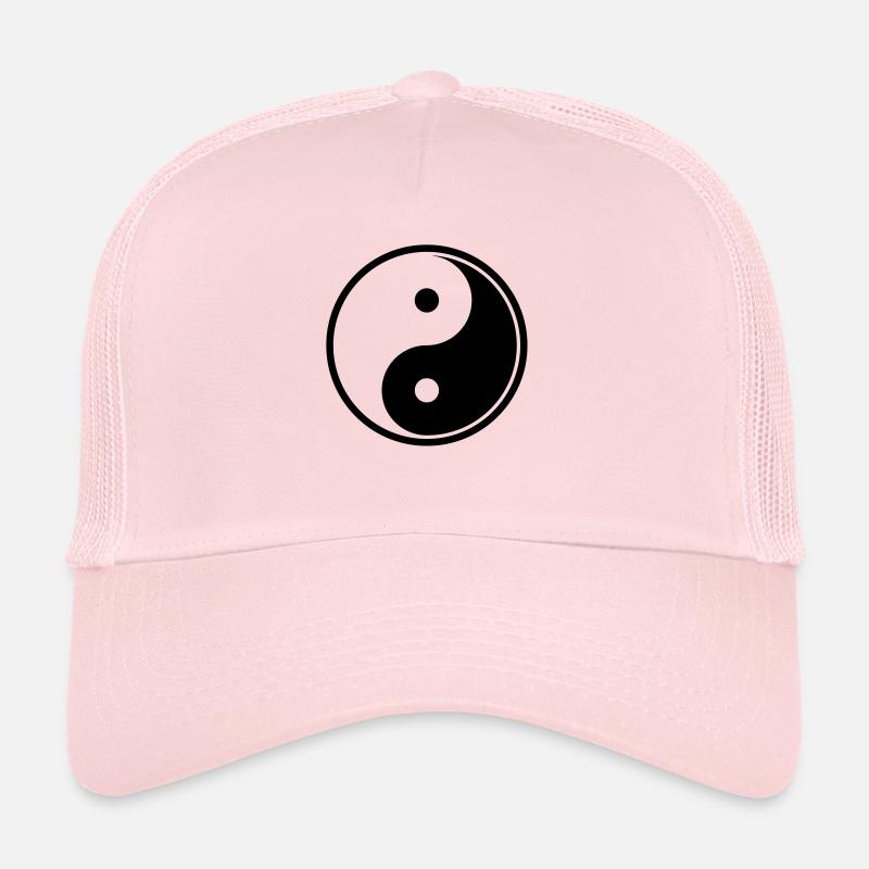 Yin und Yang - Trucker Cap - Hellrosa