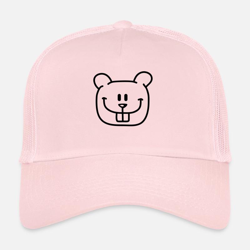 Beaver Face Trucker Cap
