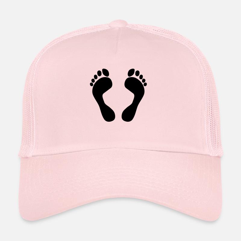 Fußabdrücke Trucker Cap