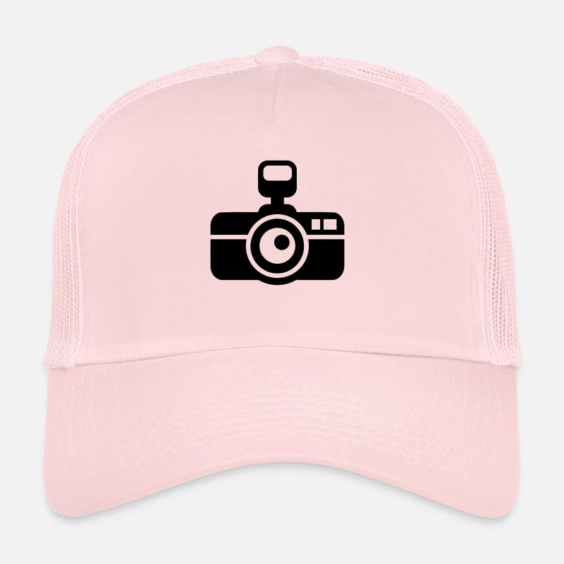 Kamera - Trucker Cap - Hellrosa