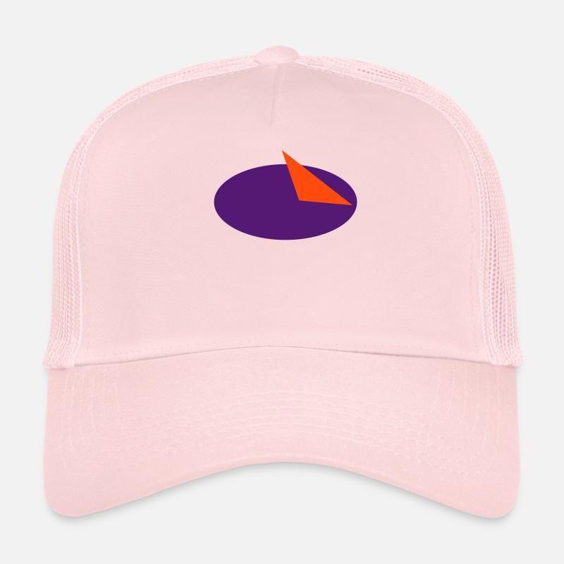 Oval shape / forme ovale (1c) Casquette trucker 