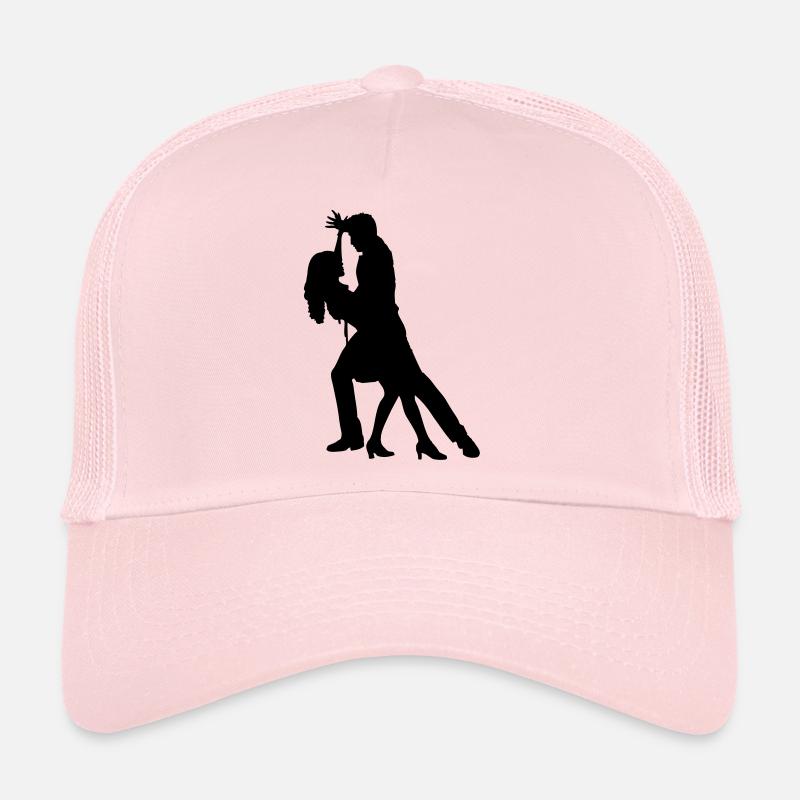 salsa - Casquette trucker  - rose pâle