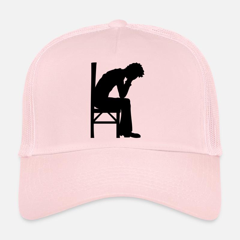 Depression sedentary design Trucker Cap