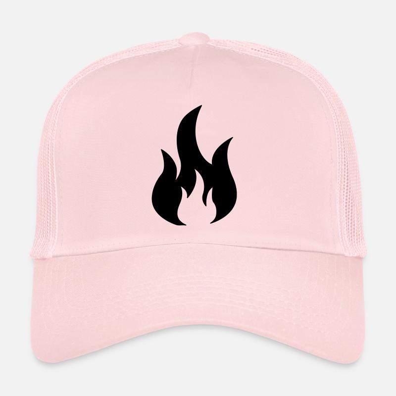fire - Trucker Cap - Hellrosa