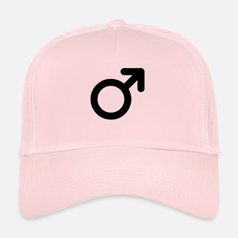 male symbol Trucker Cap