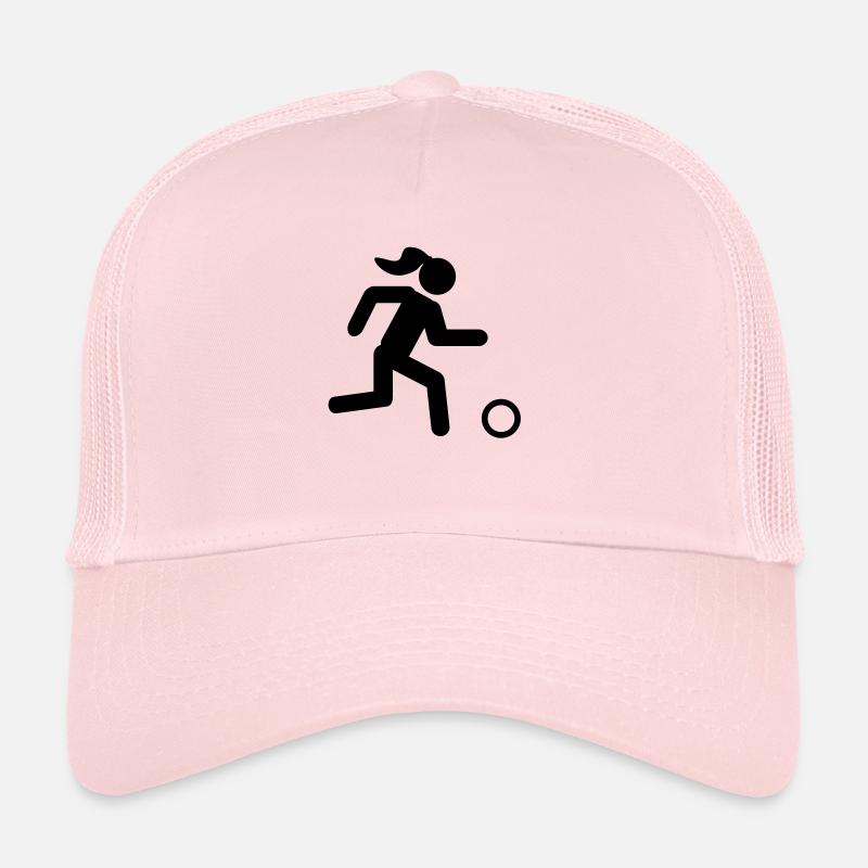 powder-puff soccer Trucker Cap