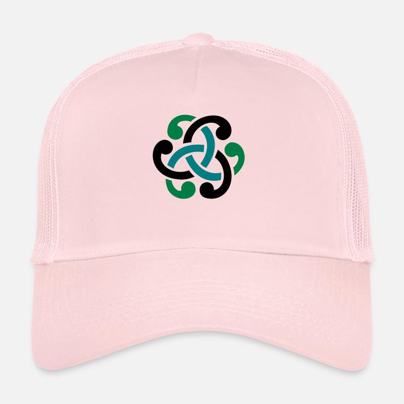 Vecteur de noeud celtique Casquette trucker 