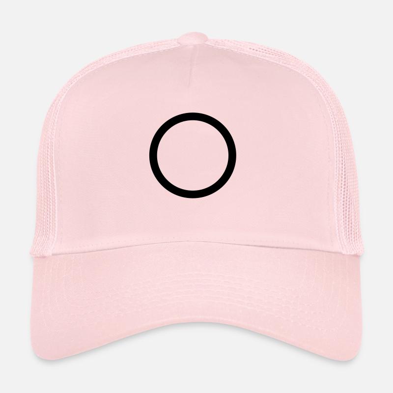 circular Trucker Cap