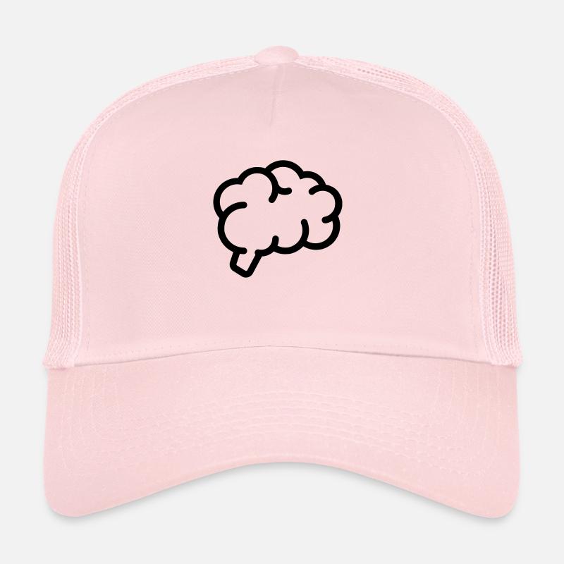 Gehirn, Hirn, Schlau, Intelligent Trucker Cap