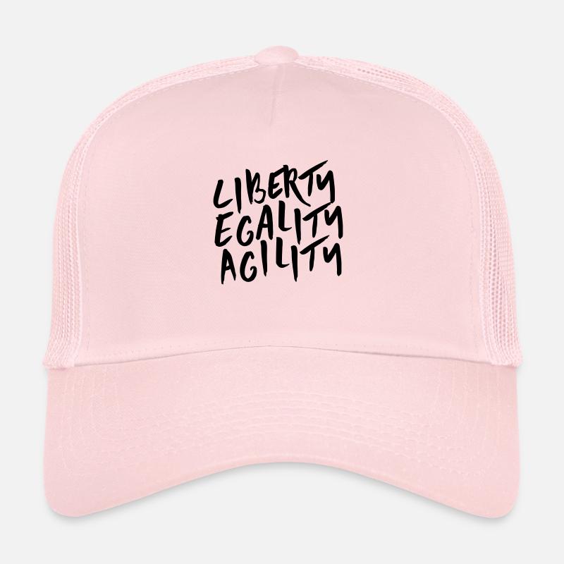 Liberty Egality Agility - Casquette trucker  - rose pâle