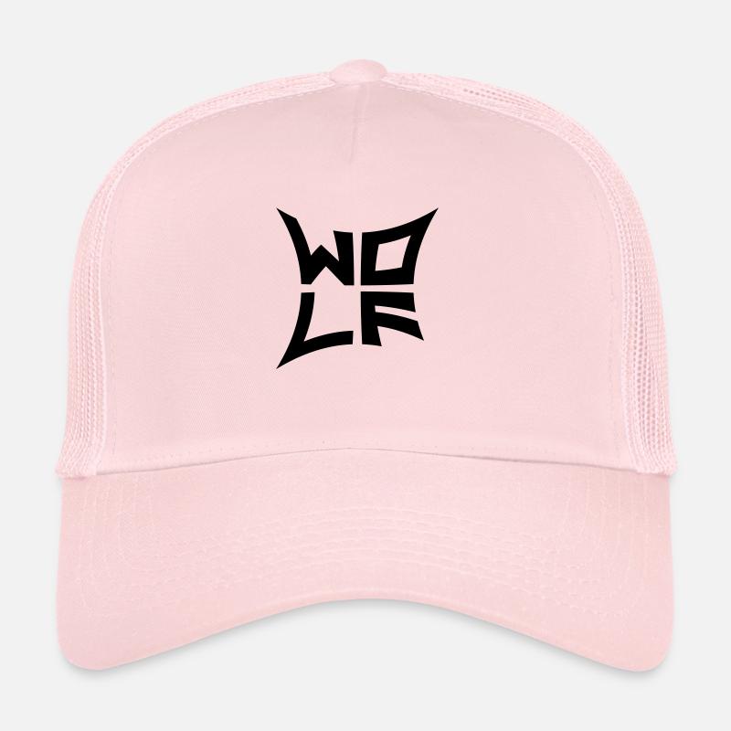 Wilder Wolf Logo Trucker Cap
