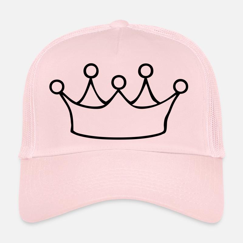 krone - Trucker Cap - Hellrosa