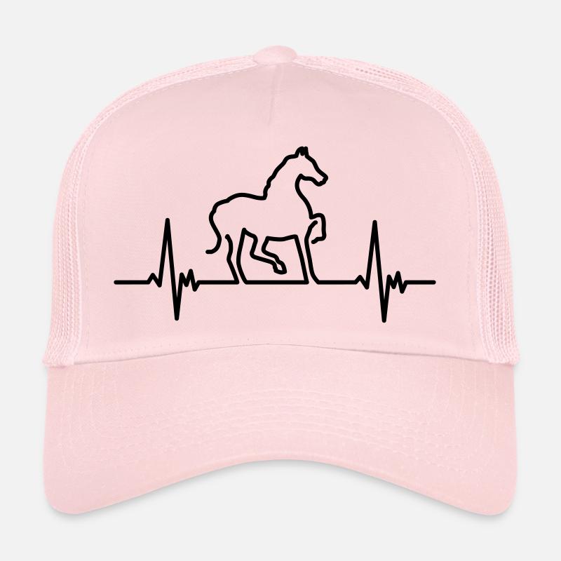 Pferd - Trucker Cap - Hellrosa