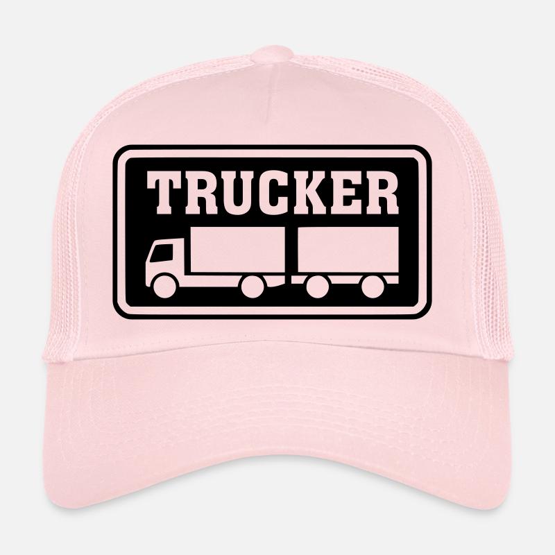 Bouclier Camionneur Remorque Train Inversé Casquette trucker 